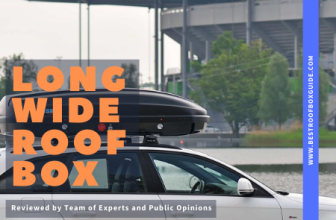 long wide roof cargo box
