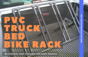 PVC Truck Bed Bike Rack