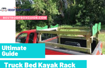 Truck bed kayak rack